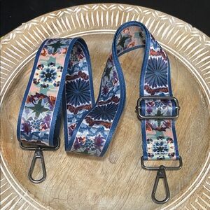 Floral Patterned guitar strap